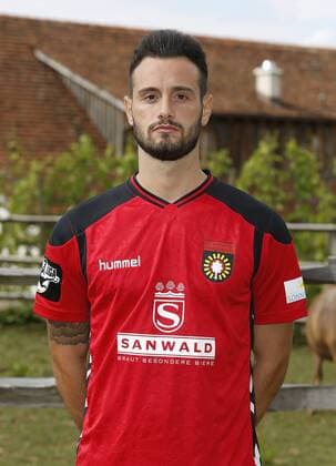 Felice Vecchione (SG) . Fototermin SG Sonnenhof Grossaspach 2016-2017 . Großaspach, GER, 15.07.2016 ,Fussball 3. Liga 2016 2017.