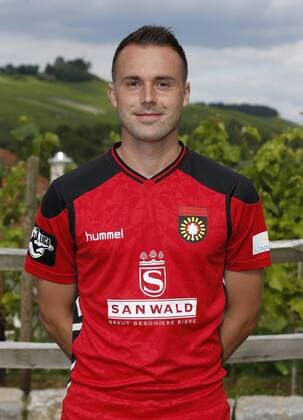 Pascal Breier 8SG) . Fototermin SG Sonnenhof Grossaspach 2016-2017 . Großaspach, GER, 15.07.2016 ,Fussball 3. Liga 2016 2017.