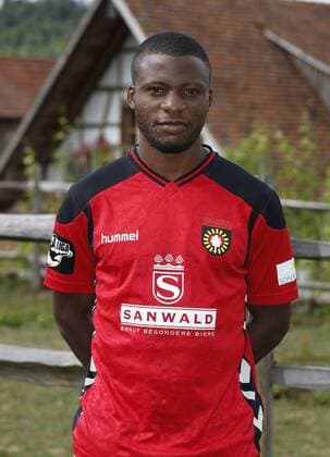 Roussel Ngankam (SG) . Fototermin SG Sonnenhof Grossaspach 2016-2017 . Großaspach, GER, 15.07.2016 ,Fussball 3. Liga 2016 2017.