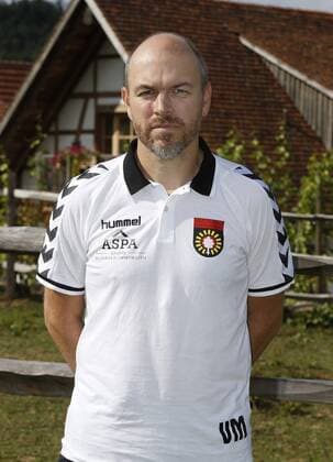 Physiotherapeut Volker Max (SG) . Fototermin SG Sonnenhof Grossaspach 2016-2017 . Großaspach, GER, 15.07.2016 ,Fussball 3. Liga 2016 2017.