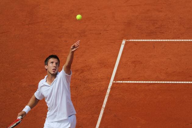 TENNIS - ATP Tennis Herren Generali Open 2016 KITZBUEHEL,AUSTRIA,18.JUL.16 - TENNIS - ATP World Tour, Generali Open. Image shows Igor Sijsling (NED). GEPAxpictures xAndreasxPranter