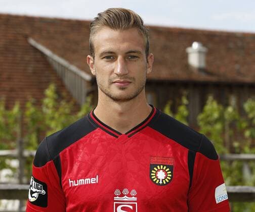 Pascal Sohm (SG) . Fototermin SG Sonnenhof Grossaspach 2016-2017 . Großaspach, GER, 15.07.2016 ,Fussball 3. Liga 2016 2017.