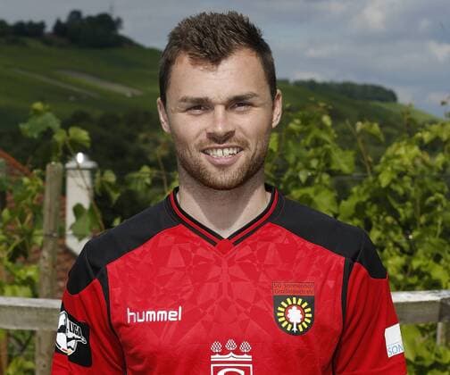 Marlon Krause 8SG) . Fototermin SG Sonnenhof Grossaspach 2016-2017 . Großaspach, GER, 15.07.2016 ,Fussball 3. Liga 2016 2017.