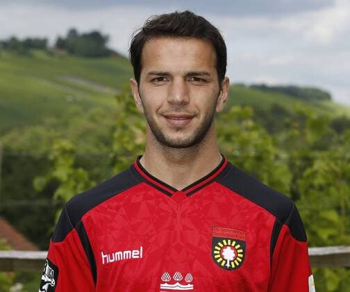 Ahqiprim Binakaj (SG) . Fototermin SG Sonnenhof Grossaspach 2016-2017 . Großaspach, GER, 15.07.2016 ,Fussball 3. Liga 2016 2017.