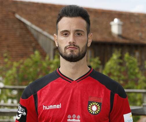 Felice Vecchione (SG) . Fototermin SG Sonnenhof Grossaspach 2016-2017 . Großaspach, GER, 15.07.2016 ,Fussball 3. Liga 2016 2017.