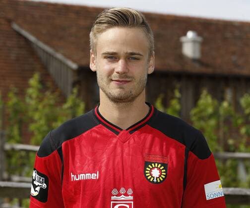 Lucas Röser (SG). Fototermin SG Sonnenhof Grossaspach 2016-2017 . Großaspach, GER, 15.07.2016 ,Fussball 3. Liga 2016 2017.
