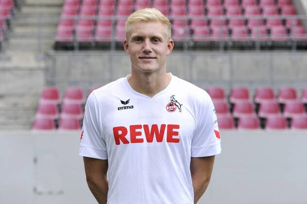 Porträt: Fußball, GER, 1.BL Bundesliga, Porträttermin 2016 2017, 1.FC Köln: Frederik Sörensen (FC Köln). Einzelbild, Portrait, Porträt.