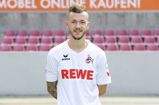 Porträt: Fußball, GER, 1.BL Bundesliga, Porträttermin 2016 2017, 1.FC Köln: Marcel Hartel (FC Köln). Einzelbild, Portrait, Porträt.
