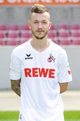 Porträt: Fußball, GER, 1.BL Bundesliga, Porträttermin 2016 2017, 1.FC Köln: Marcel Hartel (FC Köln). Einzelbild, Portrait, Porträt.