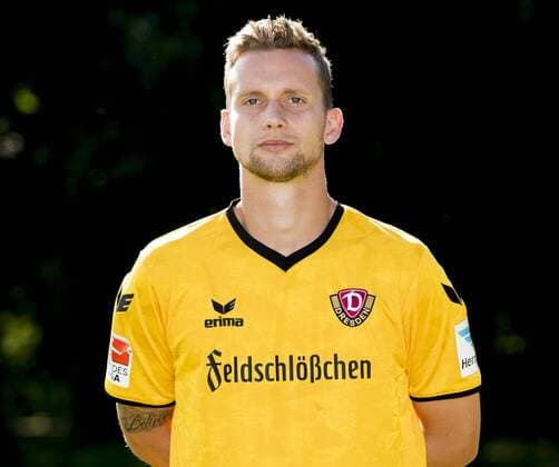 Fußball, 2. Liga, Saison 2016 2017, SG Dynamo Dresden, Porträttermin, Dienstag (19.07.2016). Manuel Konrad. RM001