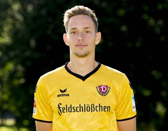 Fußball, 2. Liga, Saison 2016 2017, SG Dynamo Dresden, Porträttermin, Dienstag (19.07.2016). Jannik Müller. RM001