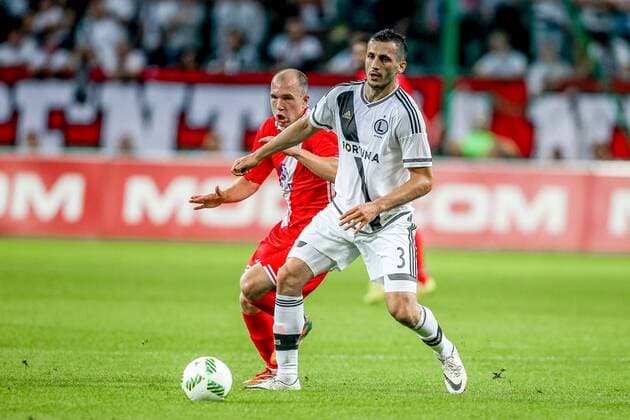 19.07.2016 WARSZAWA PILKA NOZNA FOOTBALL EKSTRAKLASA STADION LEGII MECZ LEGIA WARSZAWA - HSK ZRINJSKI MOSTAR N Z TOMASZ JODLOWIEC -  20160719FNDN003