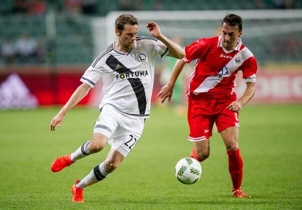2016.07.19 , Legia Warszawa - HSK Zrinjski Mostar N Z Kasper Hamalainen 2016.07.19 , Warsaw Second qualifying round UEFA Champions League Legia Warszawa - HSK Zrinjski Mostar Kasper Hamalainen  20160719PF_RO0208