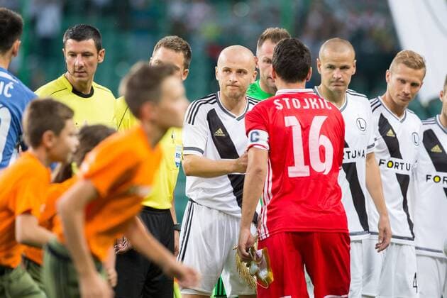 WARSZAWA 19.07.2016 2016 2017: LEGIA WARSZAWA - ZRINJSKI MOSTAR --- UEFA CHAMPIONS LEAGUE QUALIFICATION SECOND ROUND MATCH: LEGIA WARSAW - HSK ZRINJSKI MOSTAR NZ MICHAL PAZDAN  160719DAK016