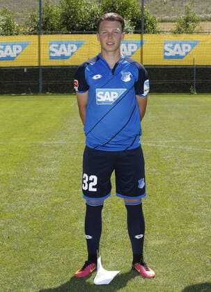 Dennis Geiger (1899) . Fototermin 1899 Hoffenheim 2016-2017 . Sinsheim, GER, 19.07.2016 , Fussball 1. Bundesliga 2016 2017.