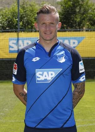 Jonathan Schmid (1899) . Fototermin 1899 Hoffenheim 2016-2017 . Sinsheim, GER, 19.07.2016 , Fussball 1. Bundesliga 2016 2017.