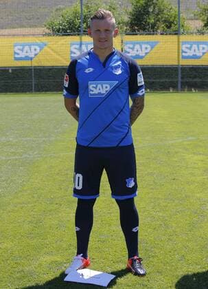 Jonathan Schmid (1899) .. Fototermin 1899 Hoffenheim 2016-2017 . Sinsheim, GER, 19.07.2016 , Fussball 1. Bundesliga 2016 2017.