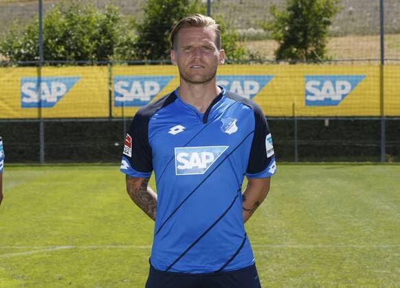 Eugen Polanski (1899) . Fototermin 1899 Hoffenheim 2016-2017 . Sinsheim, GER, 19.07.2016 , Fussball 1. Bundesliga 2016 2017.