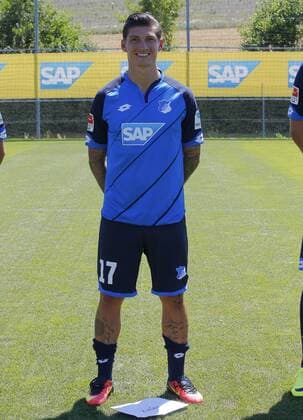 Steven Zuber (1899) .. Fototermin 1899 Hoffenheim 2016-2017 . Sinsheim, GER, 19.07.2016 , Fussball 1. Bundesliga 2016 2017.