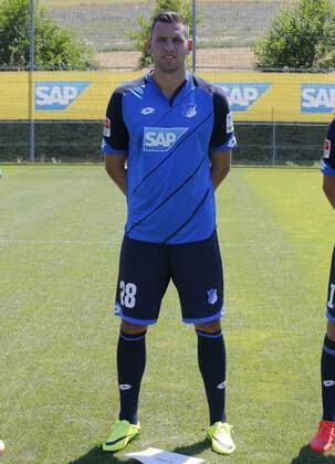 Adam Szalai (1899) . Fototermin 1899 Hoffenheim 2016-2017 . Sinsheim, GER, 19.07.2016 , Fussball 1. Bundesliga 2016 2017.