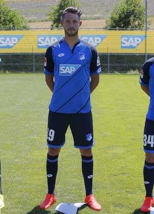 Mark Uth (1899) .. Fototermin 1899 Hoffenheim 2016-2017 . Sinsheim, GER, 19.07.2016 , Fussball 1. Bundesliga 2016 2017.