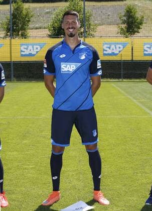 Sandro Wagner (1899) .. Fototermin 1899 Hoffenheim 2016-2017 . Sinsheim, GER, 19.07.2016 , Fussball 1. Bundesliga 2016 2017.
