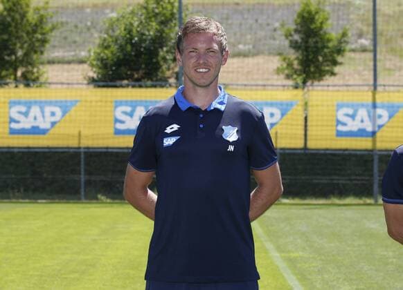 Cheftrainer julian Nagelsmann (1899) . Fototermin 1899 Hoffenheim 2016-2017 . Sinsheim, GER, 19.07.2016 , Fussball 1. Bundesliga 2016 2017.