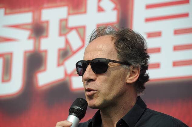 Italian football star Franco Baresi attends a campus football campaign in Binzhou city, east China s Shandong province, 21 July 2016. Franco Baresi meets fans to highlight campus football campaign in China  pbu479448_29