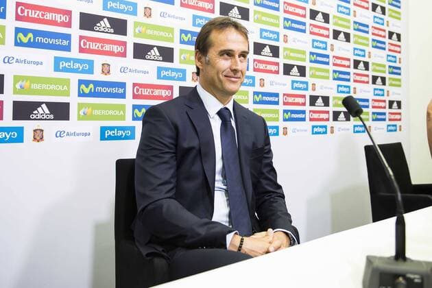 Basque coach Julen Lopetegui is presented as new coach of the Spanish Team at Ciudad del Futbol in Las Rozas, Madrid. Spain. 21 July. 2016.  (20160721008)
