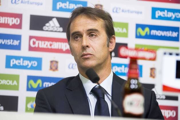 Basque coach Julen Lopetegui is presented as new coach of the Spanish Team at Ciudad del Futbol in Las Rozas, Madrid. Spain. 21 July. 2016.  (20160721010)