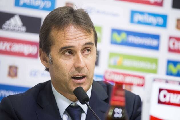 Basque coach Julen Lopetegui is presented as new coach of the Spanish Team at Ciudad del Futbol in Las Rozas, Madrid. Spain. 21 July. 2016.  (20160721012)