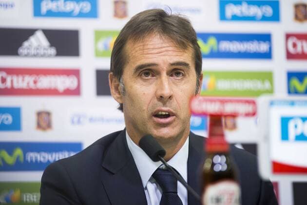 Basque coach Julen Lopetegui is presented as new coach of the Spanish Team at Ciudad del Futbol in Las Rozas, Madrid. Spain. 21 July. 2016.  (72375114)
