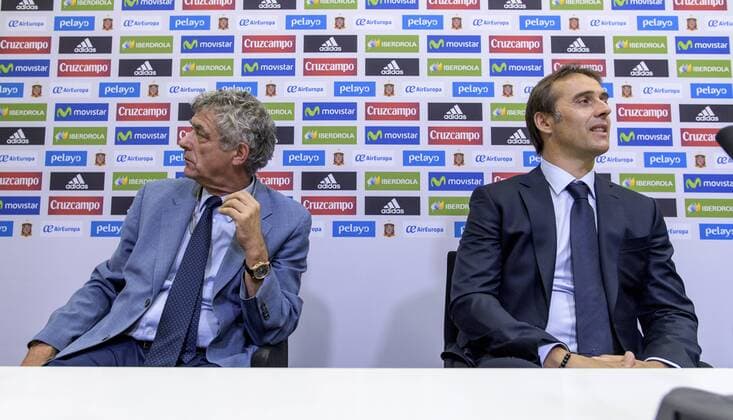 Julen Lopetegui, Präsentation als neuer Fussball Trainer Nationalteam Spanien. xDIEGOxG.SOUTOx 