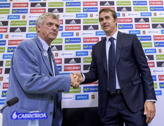 Julen Lopetegui, Präsentation als neuer Fussball Trainer Nationalteam Spanien. xDIEGOxG.SOUTOx 