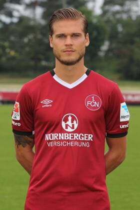 21.07.2016 - 1. FC Nürnberg FCN - 2. Fußball Bundesliga BL - Saison 2016 2017 - Fototermin Porträttermin - MWei - Rurik Gislason (19, 1. FC Nürnberg FCN ) - Einzelbild Einzelfoto Portrait Porträt Kopfbild