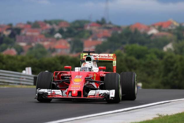 Hungarian Grand Prix, Hungaroring, Budapest 21 - 24 July 2016 22.07.2016 - Free Practice 1, Sebastian Vettel (GER) Scuderia Ferrari SF16-H 