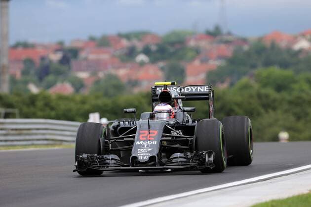 Hungarian Grand Prix, Hungaroring, Budapest 21 - 24 July 2016 22.07.2016 - Free Practice 1, Jenson Button (GBR) McLaren Honda MP4-31 