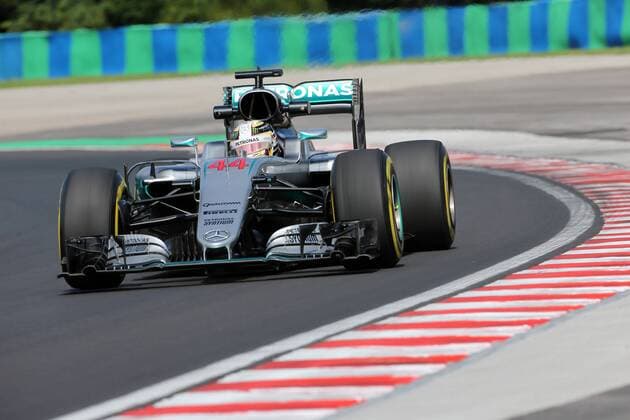 Hungarian Grand Prix, Hungaroring, Budapest 21 - 24 July 2016 22.07.2016 - Free Practice 1, Lewis Hamilton (GBR) Mercedes AMG F1 W07 Hybrid 