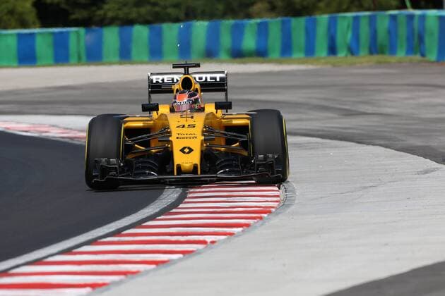 Hungarian Grand Prix, Hungaroring, Budapest 21 - 24 July 2016 22.07.2016 - Free Practice 1, Esteban Ocon (FRA) Renault Formula One Team Test Driver 