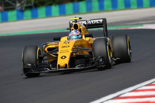 Hungarian Grand Prix, Hungaroring, Budapest 21 - 24 July 2016 22.07.2016 - Free Practice 1, Jolyon Palmer (GBR) Renault F1 Team RS16 