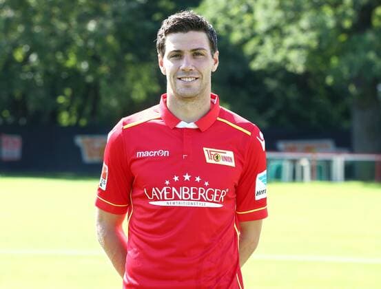 Benjamin Kessel (5) Einzelbild Quer Fußball Fussball GER 2.BL Porträttermin 2016 2017 1. FC Union Berlin 22.07.2016