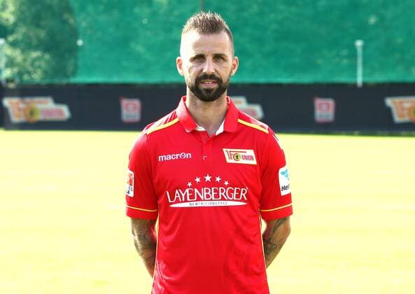 Benjamin KoehlerKöhler (7) Einzelbild Quer Fußball Fussball GER 2.BL Porträttermin 2016 2017 1. FC Union Berlin 22.07.2016