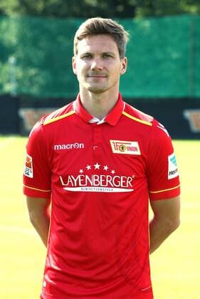 Michael Parensen (29) Einzelbild Hoch Fußball Fussball GER 2.BL Porträttermin 2016 2017 1. FC Union Berlin 22.07.2016