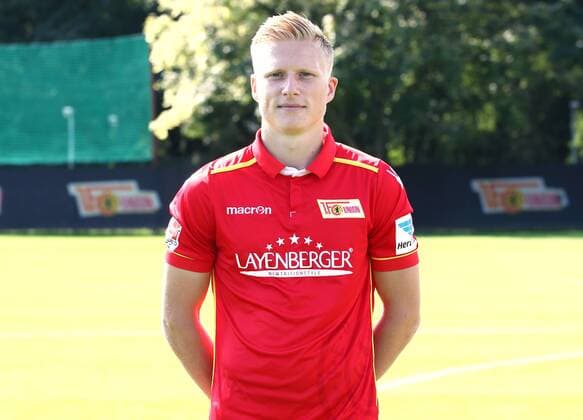 Kristian Pedersen (6) Einzelbild Quer Fußball Fussball GER 2.BL Porträttermin 2016 2017 1. FC Union Berlin 22.07.2016
