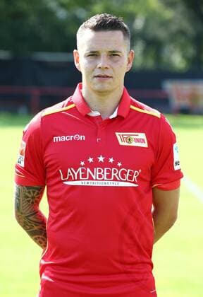 Christopher Quiring (2) Einzelbild Hoch Fußball Fussball GER 2.BL Porträttermin 2016 2017 1. FC Union Berlin 22.07.2016