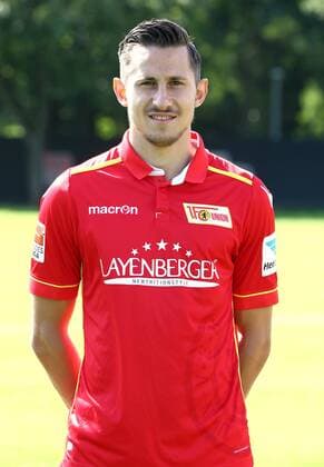 Steven Skrzybski (24) Einzelbild Hoch Fußball Fussball GER 2.BL Porträttermin 2016 2017 1. FC Union Berlin 22.07.2016