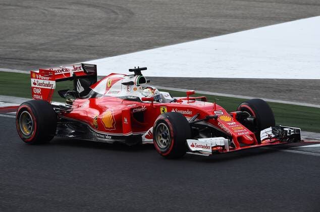 Sebastian Vettel, Scuderia Ferrari, formula 1 GP, Ungarn in Budapest, 22.07.2016 Photo:mspb Jerry Andre Sebastian Vettel, formula 1 GP, Ungarn