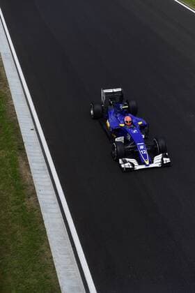 Formel 1, GP Ungarn, Freies Training Hungarian Grand Prix, Hungaroring, Budapest 21 - 24 July 2016 23.07.2016 - Free Practice 3, Felipe Nasr (BRA) Sauber C34 