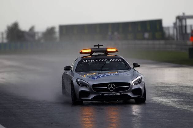 Formel 1, GP von Ungarn, Qualifying in Budapest abgebrochen Hungarian Grand Prix, Hungaroring, Budapest 21 - 24 July 2016 23.07.2016 - Qualifying, Safety car 
