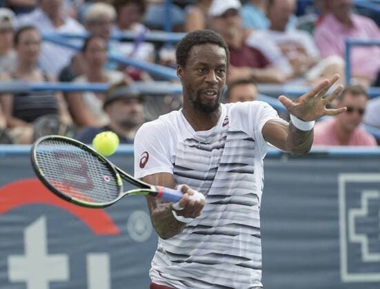 July 23, 2016: Gael Monfils (FRA) defeated Alexander Zverev (GER) 6-4, 6-0, at the Citi Open being played at Rock Creek Park Tennis Center in Washington, DC. Ã‚Â© Tennisclix CSM TENNIS 2016: Citi Open July 16 - ZUMAc04_